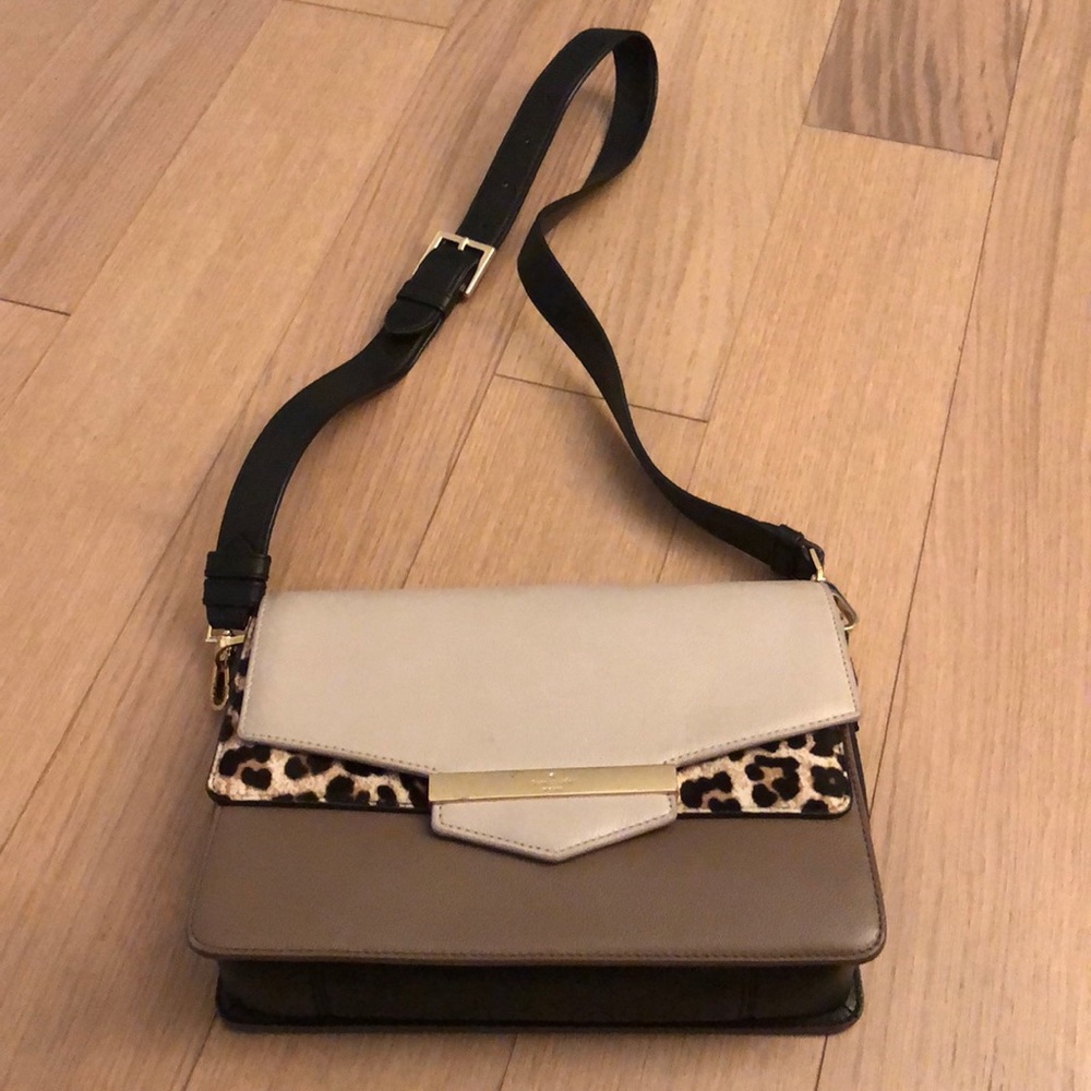 Kate Spade Brown Cheetah Bag